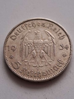 Niemcy 5 Marek Kościół 1934 r E