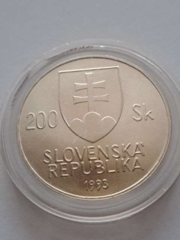 Słowacja 200 Koron Jan Kollar 1993 r