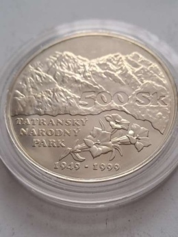 Słowacja 500 Koron Tatrzański Park 1999 r