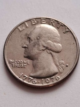 USA 1/4 Dollara Waszyngton 1776-1976 r D
