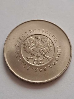 10 zł Dwudziesta Piąta Rocznica PRL 1969 r