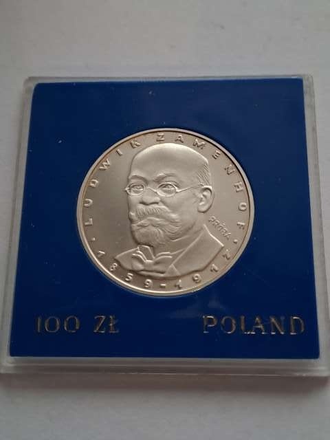 100 zł Ludwik Zamenhof 1979 r próba