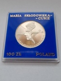 100 zł Maria Skłodowska Curie 1974 r