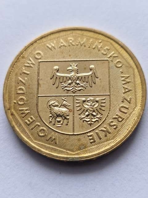 2 zł Województwo Warmińsko-Mazurskie 2004 r