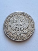 5 zł Głowa Kobiety 1933 r