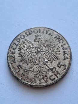 5 zł Głowa Kobiety 1934 r