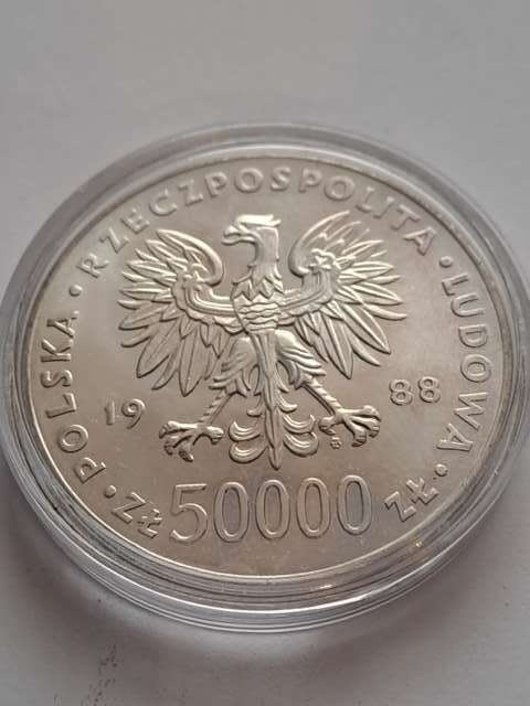 50 tys Józef Piłsudski 1988 r