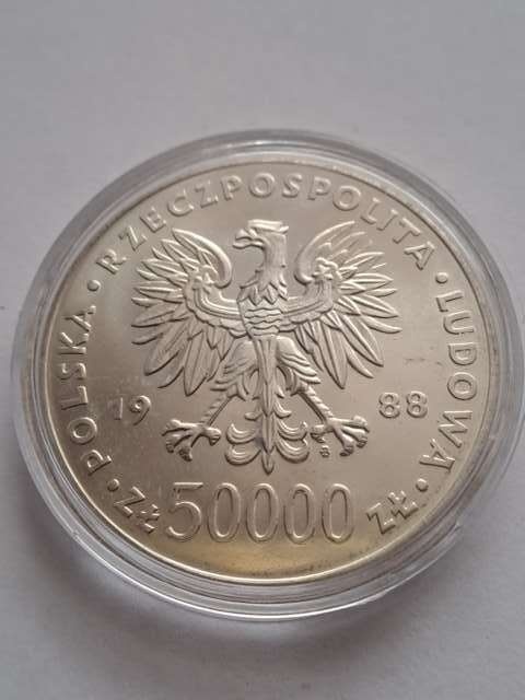 50 tys Józef Piłsudski 1988 r