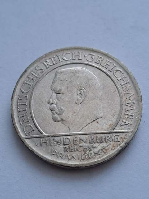 Niemcy 3 Marki Konstytucja Weimarska 1929 r