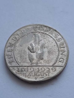 Niemcy 3 Marki Konstytucja Weimarska 1929 r