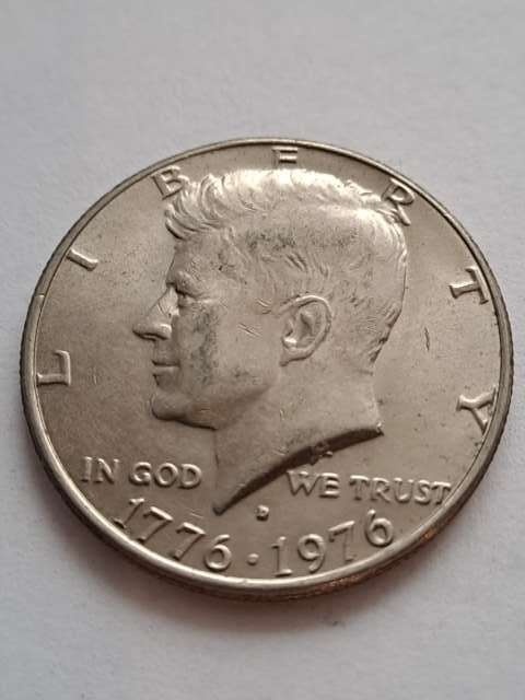 USA 1/2 Dollara Kennedy 1776-1976 r