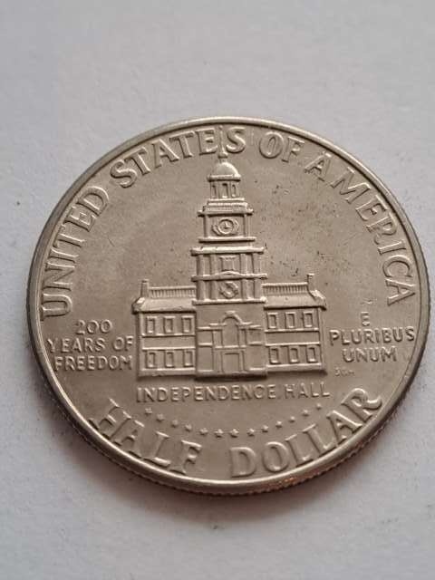 USA 1/2 Dollara Kennedy 1776-1976 r