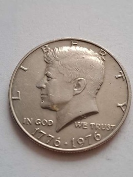 USA 1/2 Dollara Kennedy 1776-1976 r