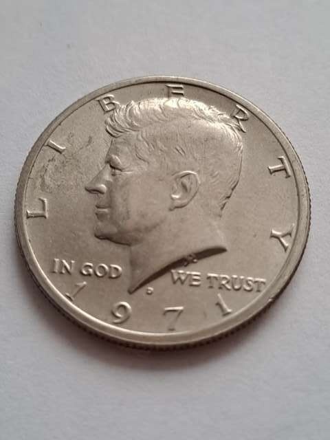 USA 1/2 Dollara Kennedy 1971 r D