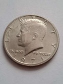 USA 1/2 Dollara Kennedy 1971 r D