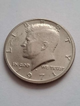 USA 1/2 Dollara Kennedy 1971 r D