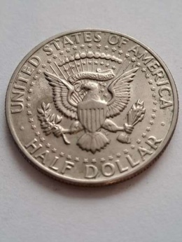 USA 1/2 Dollara Kennedy 1972 r D