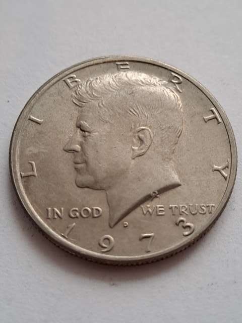 USA 1/2 Dollara Kennedy 1973 r D
