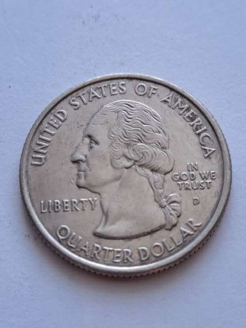 USA 1/4 Dollara Tennessee 2002 r D