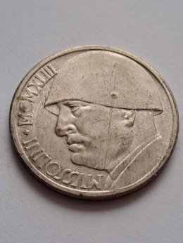 Włochy Moneta fantazyjna B. Mussolini 1943 r