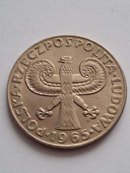 10 zł Kolumna Zygmunta Duża 1965 r