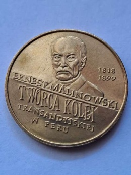 2 zł Ernest Malinowski 1999 r