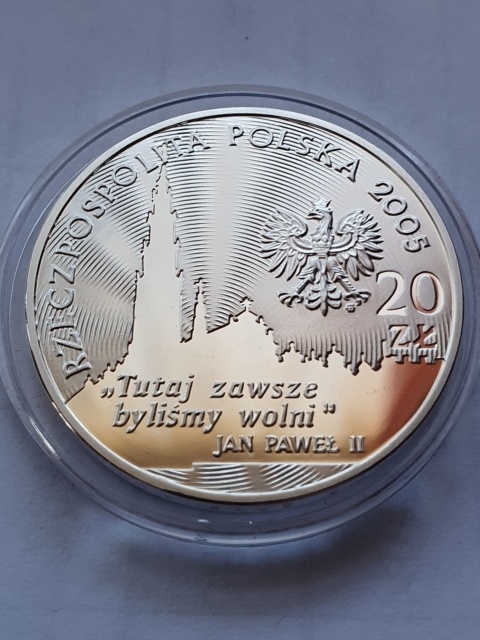 20 zł Obrona Jasnej Góry 2005 r
