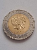 5 zł 25 Lat Wolności 2014 r