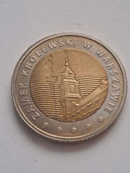 5 zł Zamek Królewski 2014 r