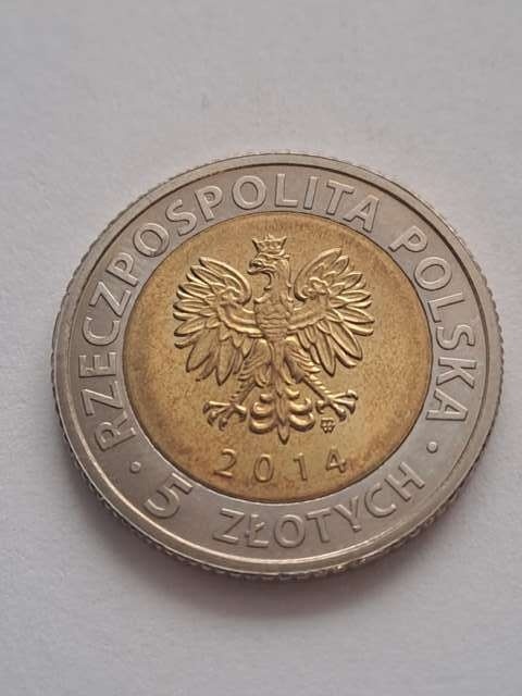 5 zł Zamek Królewski 2014 r