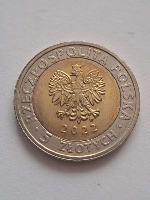 5 zł Zamek w Mosznej 2022 r