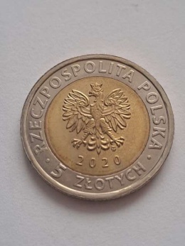 5 zł Pałac Branickich 2020 r