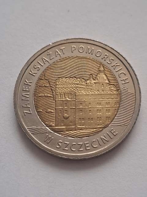 5 zł Zamek Książąt Pomorskich 2016 r