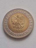5 zł Zamek Książąt Pomorskich 2016 r