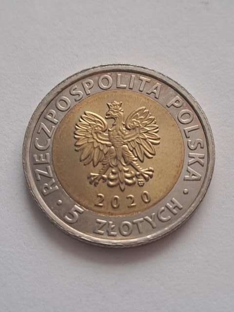 5 zł Kościól Mariacki 2020 r