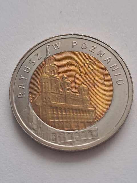 5 zł Ratusz w Poznaniu 2015 r