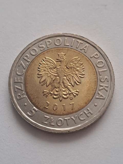 5 zł Centralny Okręg Przemysłowy 2017 r