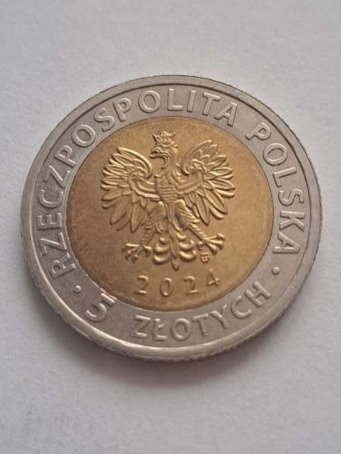 5 zł Opactwo Benedyktynów 2024 r