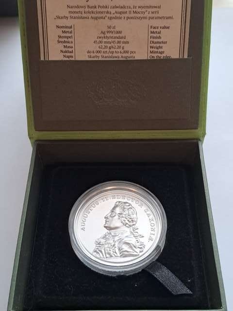 50 zł August II Mocny 2022 r