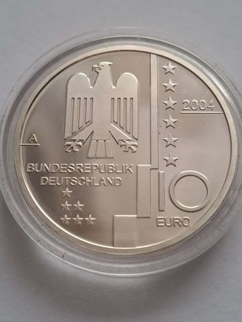 Niemcy 10 Euro Bauhaus 2004 r