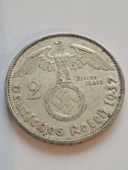 Niemcy 2 Marki Hindenburg 1937 r A
