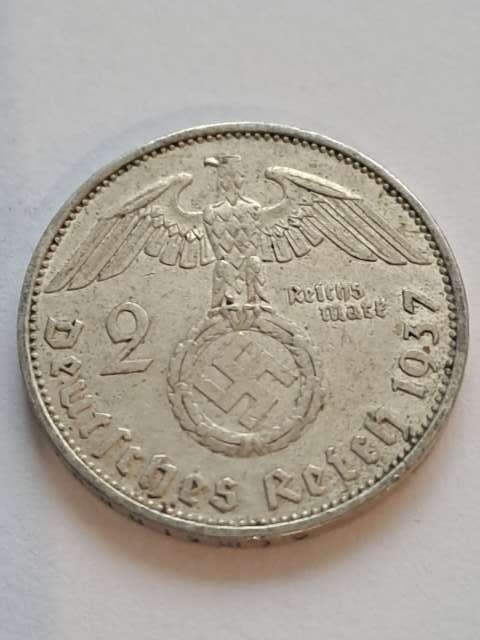 Niemcy 2 Marki Hindenburg 1937 r A
