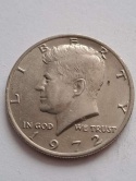 USA 1/2 Dollara Kennedy 1972 r