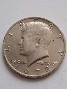 USA 1/2 Dollara Kennedy 1972 r