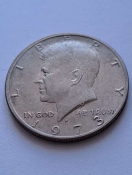 USA 1/2 Dollara Kennedy 1973 r D