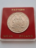 100 zł Mieszko i Dąbrówka 1966 r próba