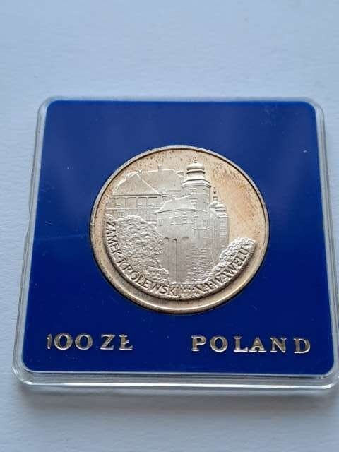 100 zł Zamek Królewski na Wawelu 1977 r
