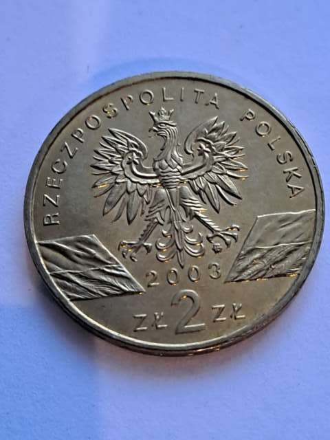 2 zł Węgorz Europejski 2003 r