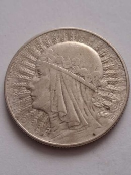 5 zł Głowa Kobiety 1934 r