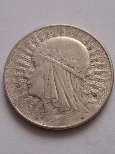 5 zł Głowa Kobiety 1934 r